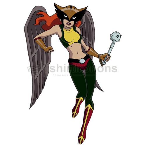 Hawkgirl T-shirts Iron On Transfers N4994